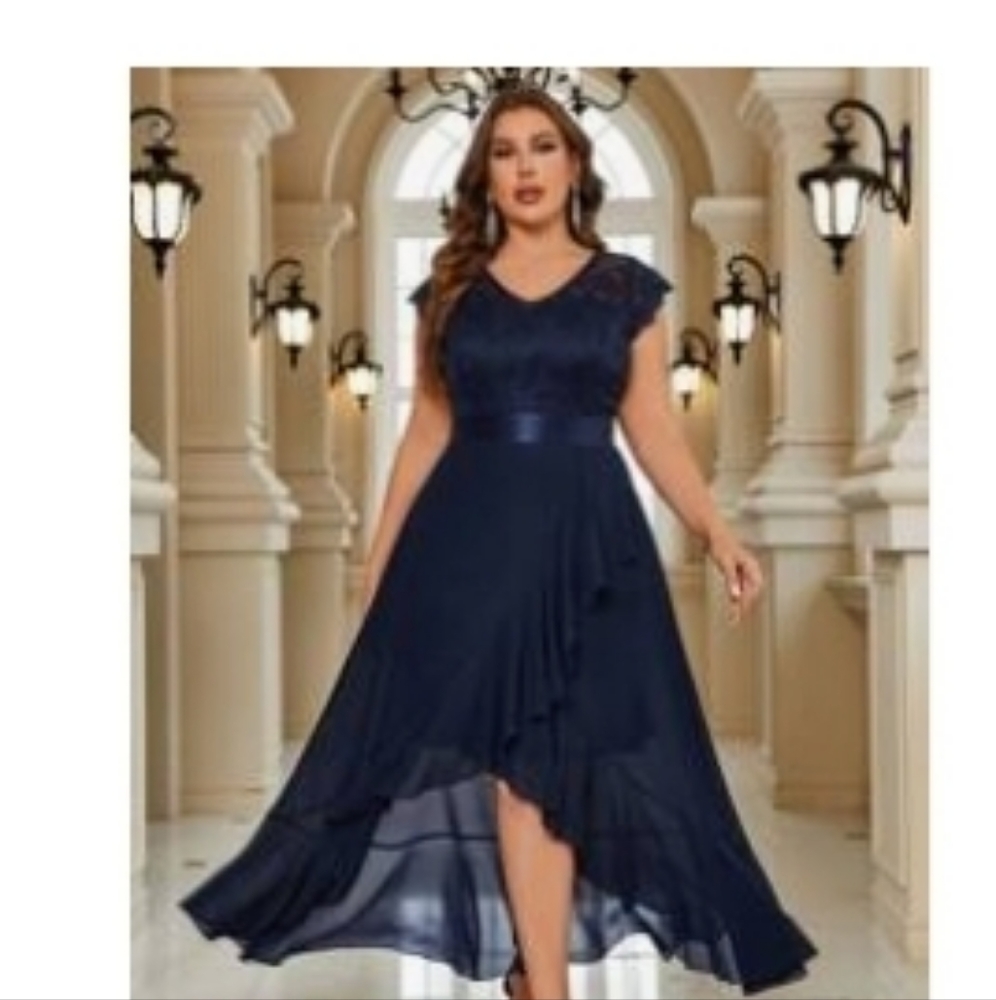 Beautiful Navy blue dress * Prom * wedding* Godmother * motherofthebride
